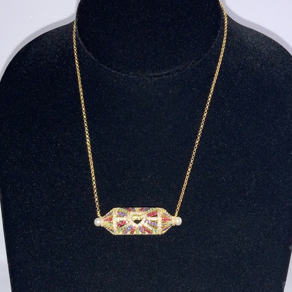 Rainbow Spinner Heart Necklace - Picture 6 of 16